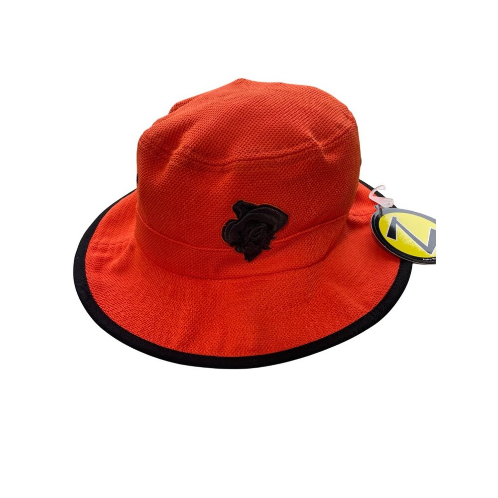 Zephyr OSU Cowboys Hat Coach Bucket Hat Size S/M Orange Black Outdoor Travel NEW